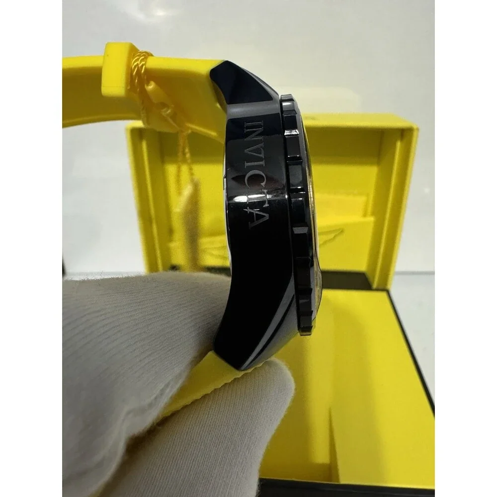 Invicta Aviator Skyshock Men's Quartz Watch 50mm Black/Yellow (big boy watch)